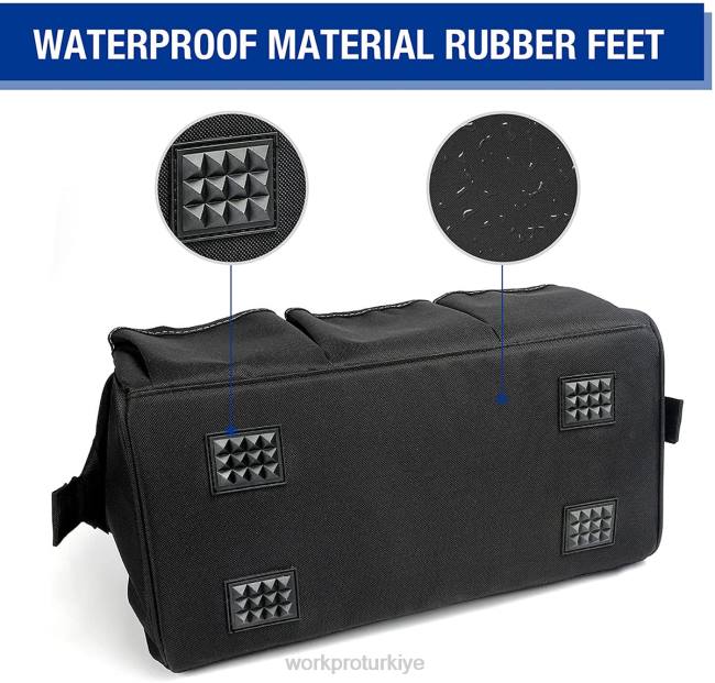 depolamak WORKPRO Ayarlanabilir omuz askılı, 18 inç yakın üst geniş ağızlı saklama alet çantası kullanışlı LJR627