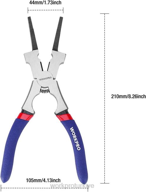 alet WORKPRO kaynak pensesi, çok fonksiyonlu cr-v çelik kaynak pensesi yeni LJR674