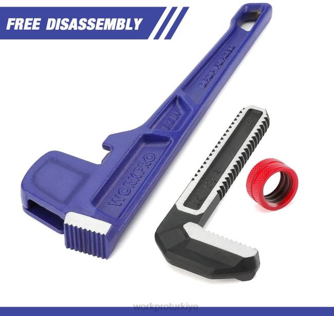 alet WORKPRO 14 inç ağır hizmet tipi düz tesisat anahtarı kullanışlı LJR689