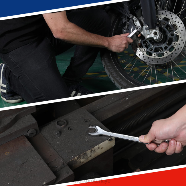 alet WORKPRO 20 parça metrik ve sae kombinasyonlu cr-v 12 noktalı anahtar seti modern LJR693