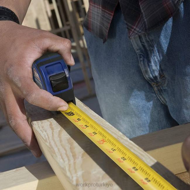 alet WORKPRO şerit metre 25 ft yardımsever LJR6112