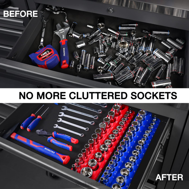 alet WORKPRO manyetik priz düzenleyici seti yeni LJR6131