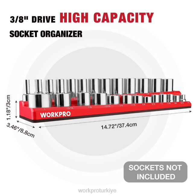 alet WORKPRO manyetik priz düzenleyici seti yeni LJR6131