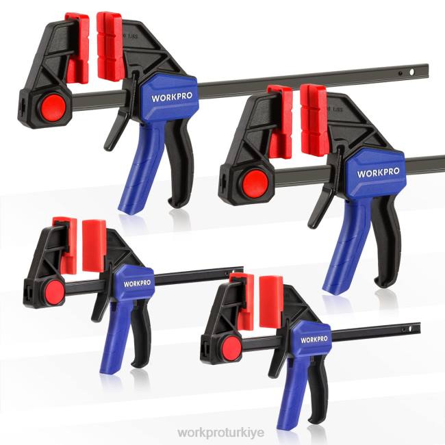 alet WORKPRO ağaç işleme için çubuk kelepçeleri, 150/300lbs başlık yeni LJR6121