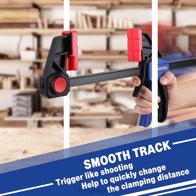 alet WORKPRO ağaç işleme için çubuk kelepçeleri, 150/300lbs başlık yeni LJR6121