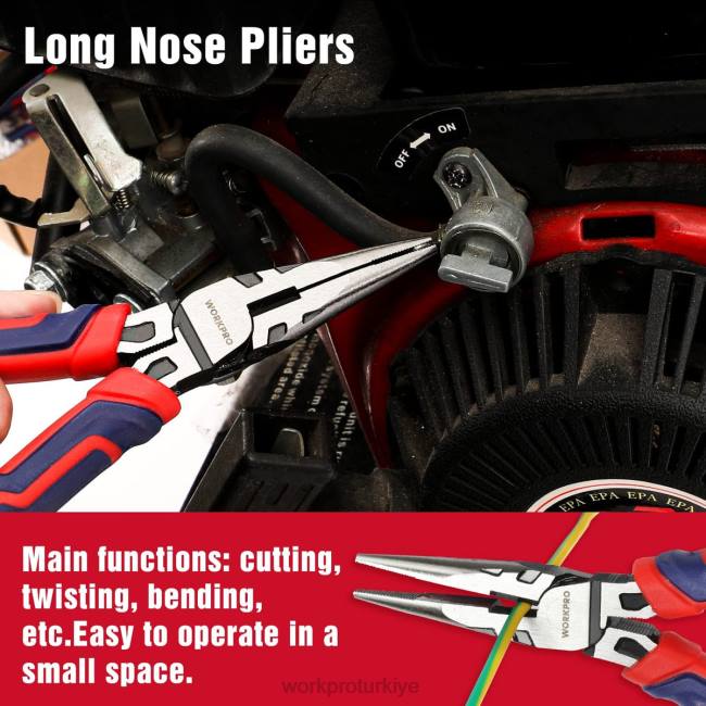 alet WORKPRO 4 adet premium cr-v inşaat pensesi alet seti modern LJR672