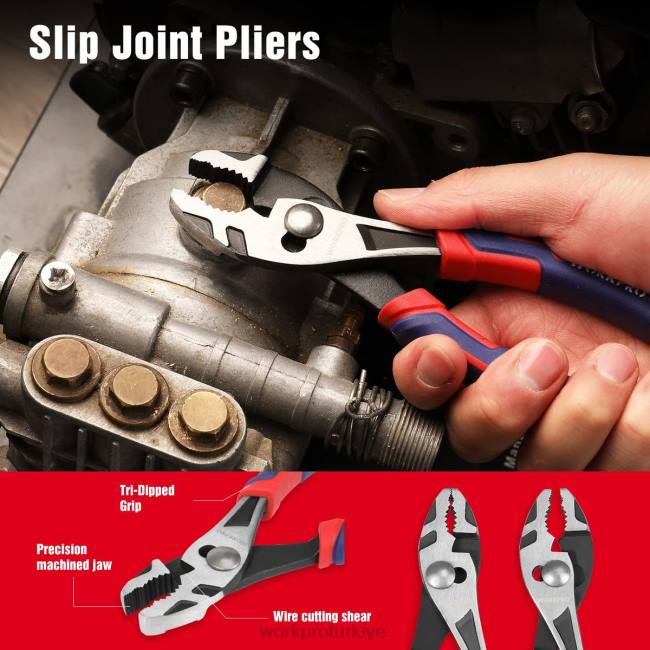 alet WORKPRO 4 adet premium cr-v inşaat pensesi alet seti modern LJR672