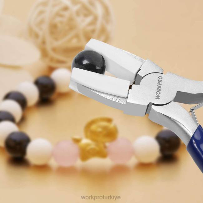 alet WORKPRO 7 adet kuyumcu pensesi seti, kolay taşıma çantasıyla birlikte kullanışlı LJR678