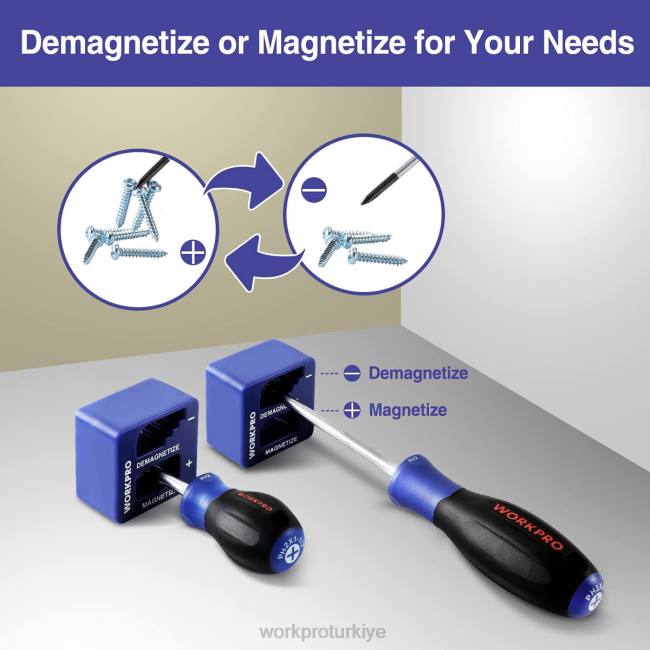 alet WORKPRO manyetik tornavida seti, 16 adet torx oluklu phillips mıknatıslayıcılı hassas tornavidalar yeni LJR698