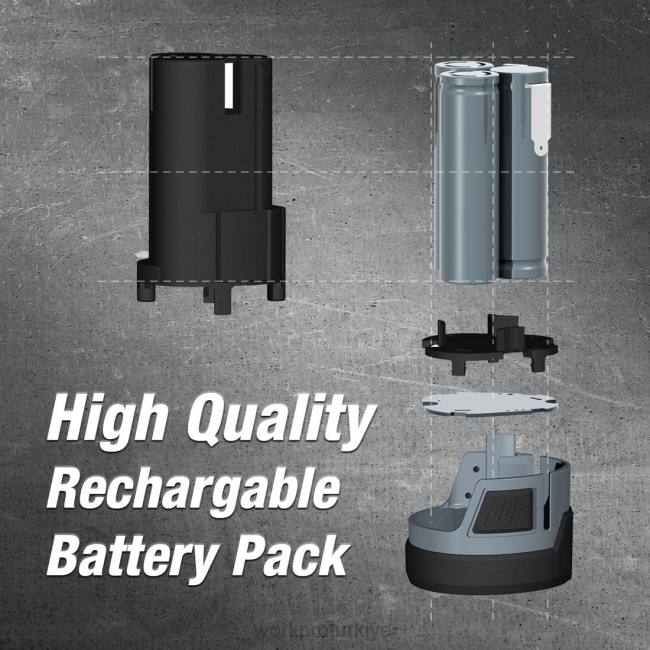 alet WORKPRO 12v 2,0ah lityum iyon pil takımı yardımsever LJR6224