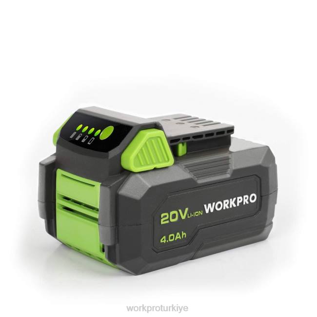alet WORKPRO 20v 4,0ah lityum iyon pil takımı modern LJR6217