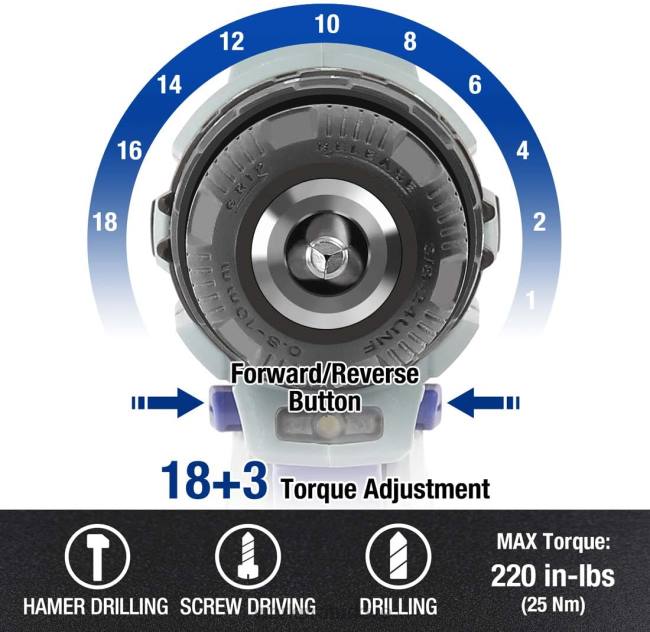 alet WORKPRO 12v 2 vitesli akülü matkap sürücü seti, 2 adet 2000 mah li-ion pil ve hızlı şarj cihazı modern LJR6168