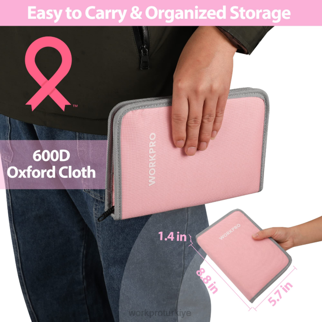 alet WORKPRO 33 adet hassas tamir alet seti, pense setini içerir pembe mavi LJR6257