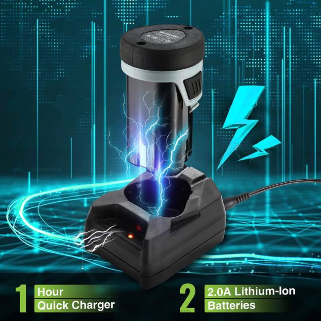 alet WORKPRO akülü elektrikli cırcır anahtarı, 12v 40 ft-lbs elektrikli cırcır anahtarı 9 adet set kullanışlı LJR6227