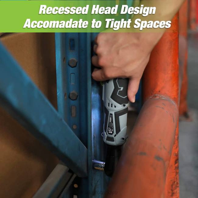 alet WORKPRO akülü elektrikli cırcır anahtarı, 12v 40 ft-lbs elektrikli cırcır anahtarı 9 adet set kullanışlı LJR6227